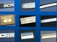 ELECTROFORMED NAMEPLATE